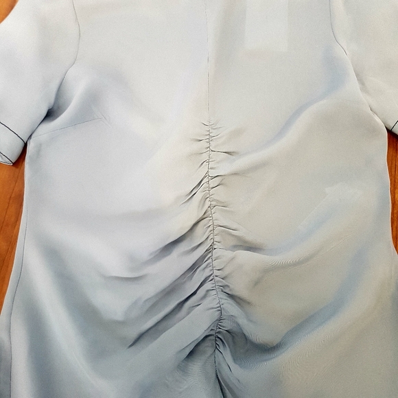 5/$20 NWT Zara ruched front slit midi long tunic XS - Picture 5 of 8